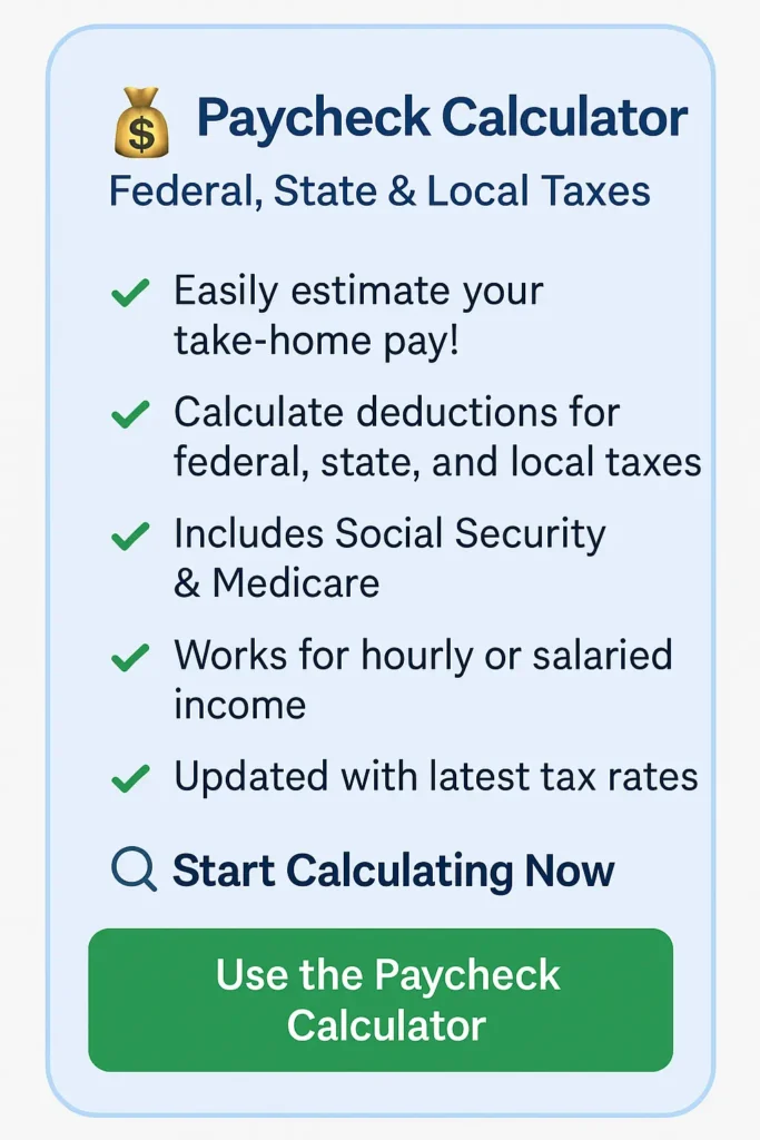 Paycheck Calculator 